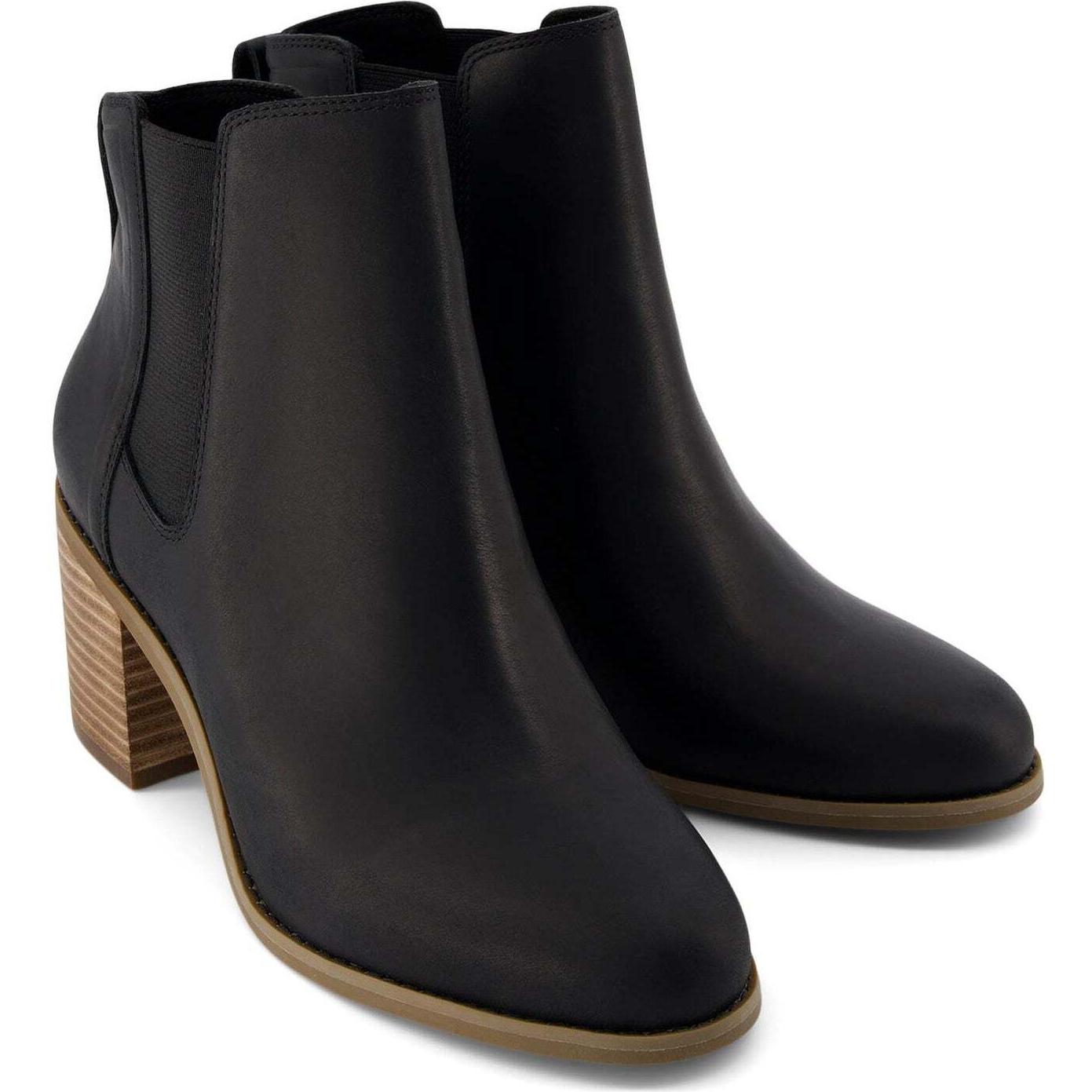 Thumbnail - Toms, Damen, Boots + Stiefel, Damen Chelsea-Boots Evelyn, Schwarz, (39)