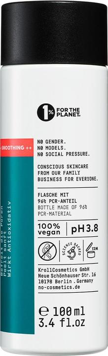 Actual product image Nø Cosmetics Liquid Refiner Toner (Cleansing scrub, 100 ml)