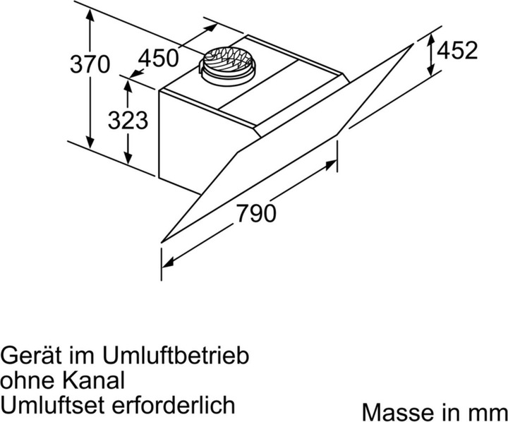Actual product image Siemens Lc87khm60 (Wall hood)