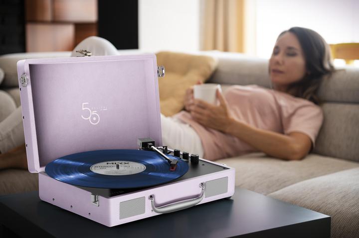 Image du produit Mixx Revival 55 Stereo Vinyl Record Deck rose (Manuel)