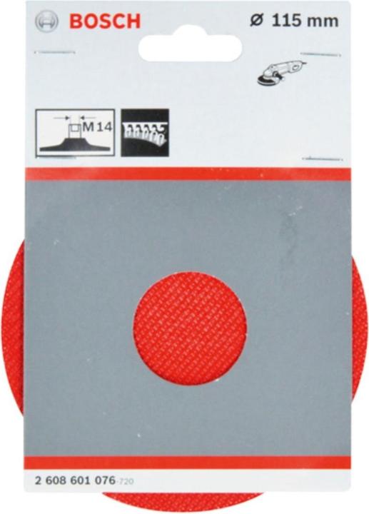 Produktbild Bosch Professional Zubehör PRO Backing Pad, 115 mm, M14, Klettverschluss