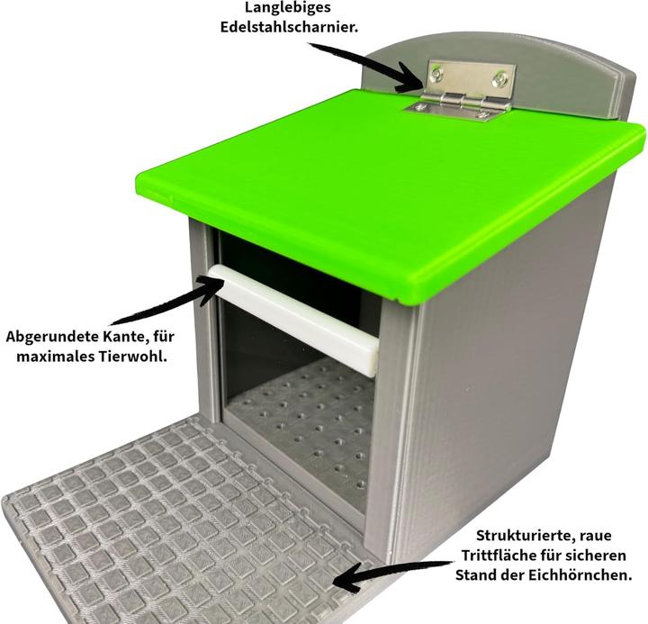 Immagine prodotto Printin3D Eichhörnchen-Futterhaus