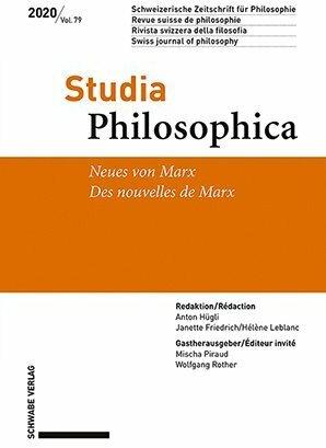 Neues zu Marx / Des nouvelles de Marx (Deutsch, 2020)