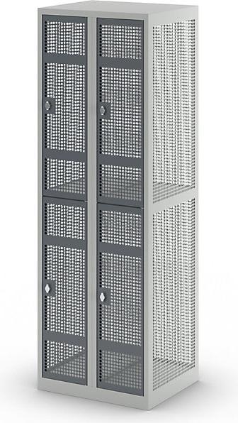 Produktbild eurokraft basic Lochblechspind (60 cm, 180 cm)