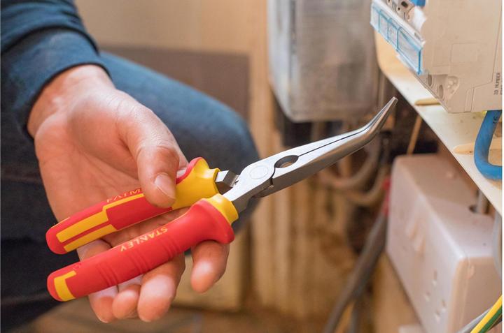 Image du produit Stanley Pince téléphonique Courbe Maxsteel VDE (200 mm)