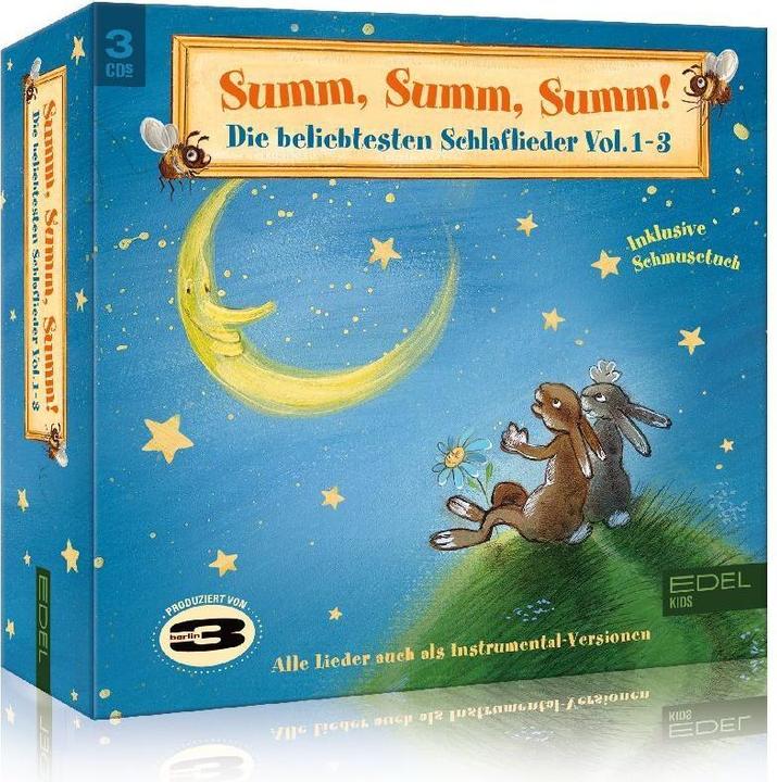 Image du produit Coffret de berceuses - Vol.1-3 incl. doudou (CD audio, 2024)