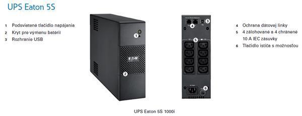 Produktbild Eaton 5S 700i (700 VA, 420 W, Line-Interaktiv USV)