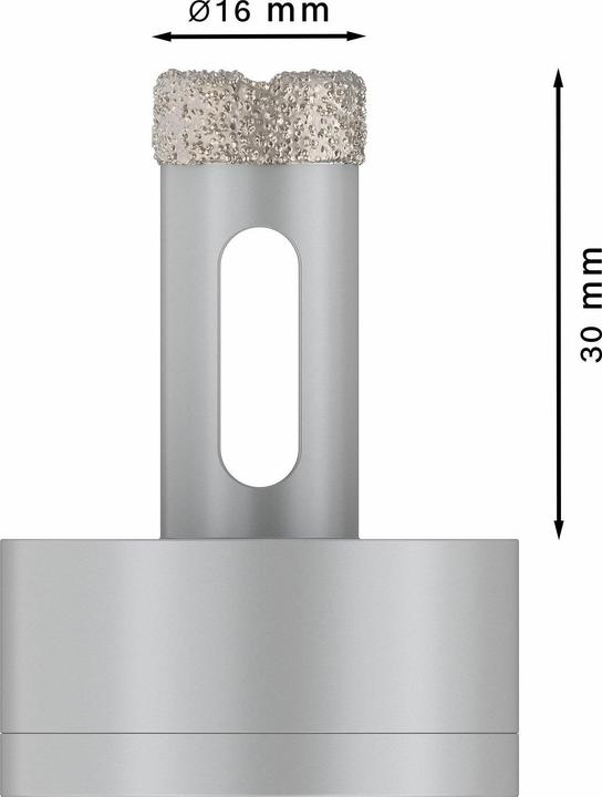 Produktbild Bosch Professional Zubehör PRO Core Cutter dry X-Lock, 16 x 30 mm (16 Millimeter)
