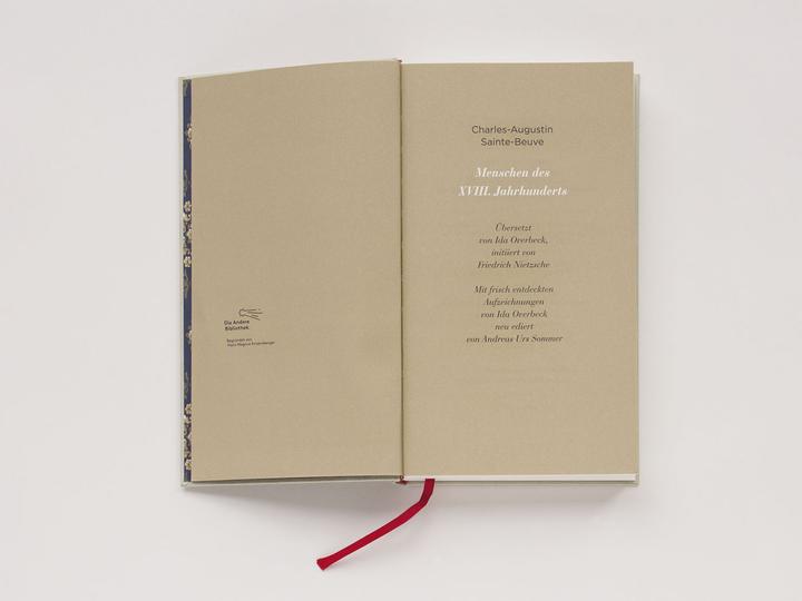 Produktbild Menschen des XVIII. Jahrhunderts (Deutsch, Charles-Augustin Sainte-Beuve, 2014)