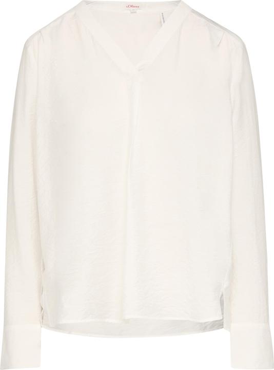 Produktbild s.Oliver Bluse Strukturierte Bluse mit V-Ausschnitt (38)
