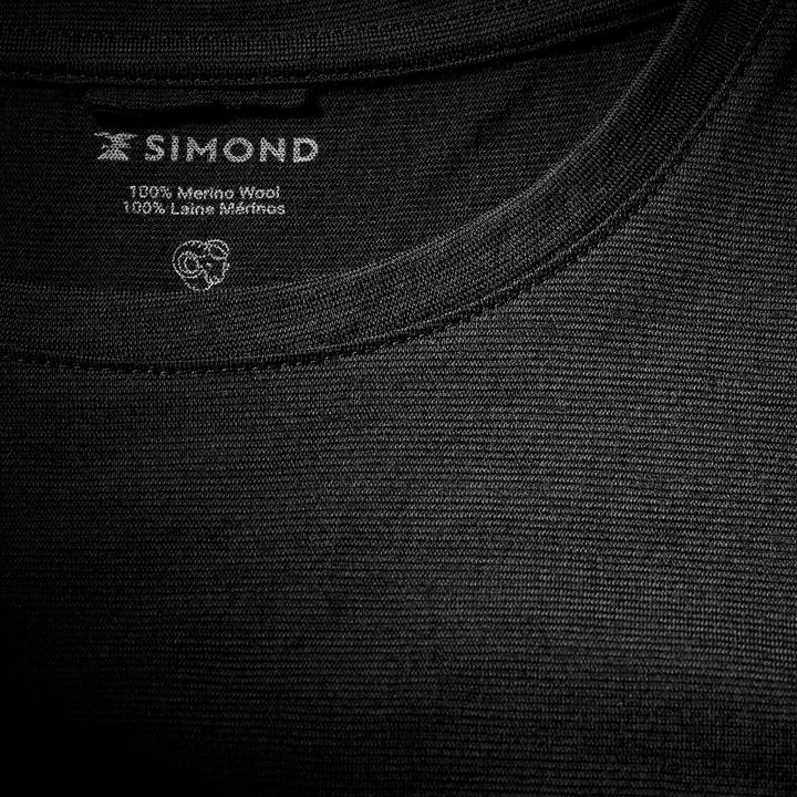 Produktbild Forclaz Merino T-Shirt Damen 100 % Merinowolle schwarz (S)