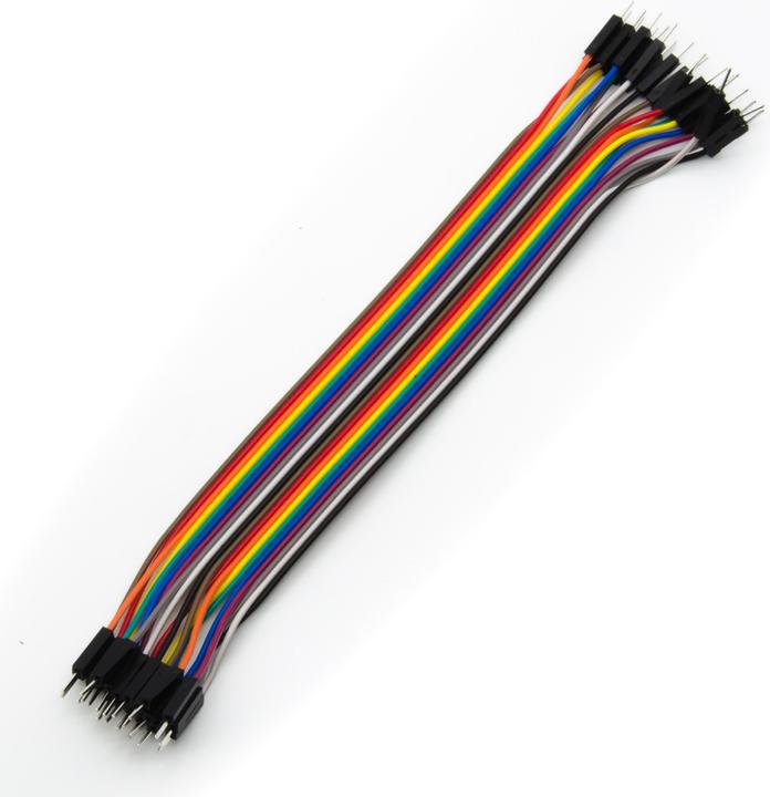 Purecrea Dupont Kabel M-M 20cm 20 Stück (Kabel)
