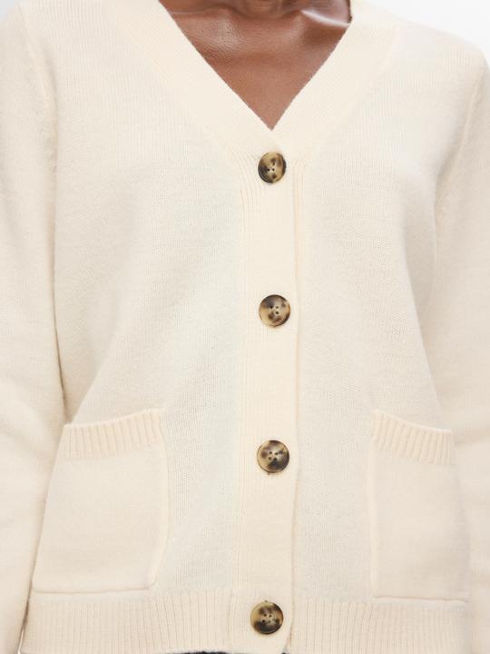 Actual product image Selected 100% wool cardigan (XL)