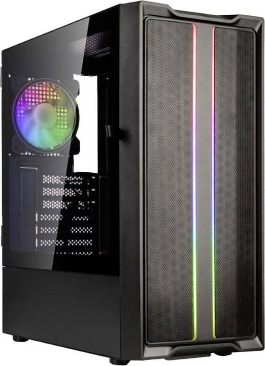 Actual product image Kolink Inspire K12 ARGB Midi Tower - black (ATX, ITX, mATX)