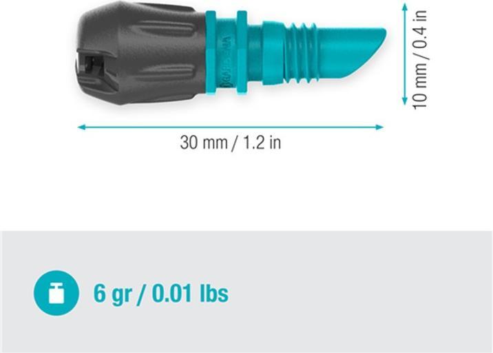 Produktbild Gardena Micro-Drip-System Streifendüse (Tropfbewässerung Tropfer)