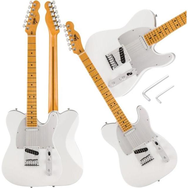 V-tone Elektrische Gitarre ETL39 Weiss 4/4 Telecaster (Chitarra elettrica), Chitarra, Bianco