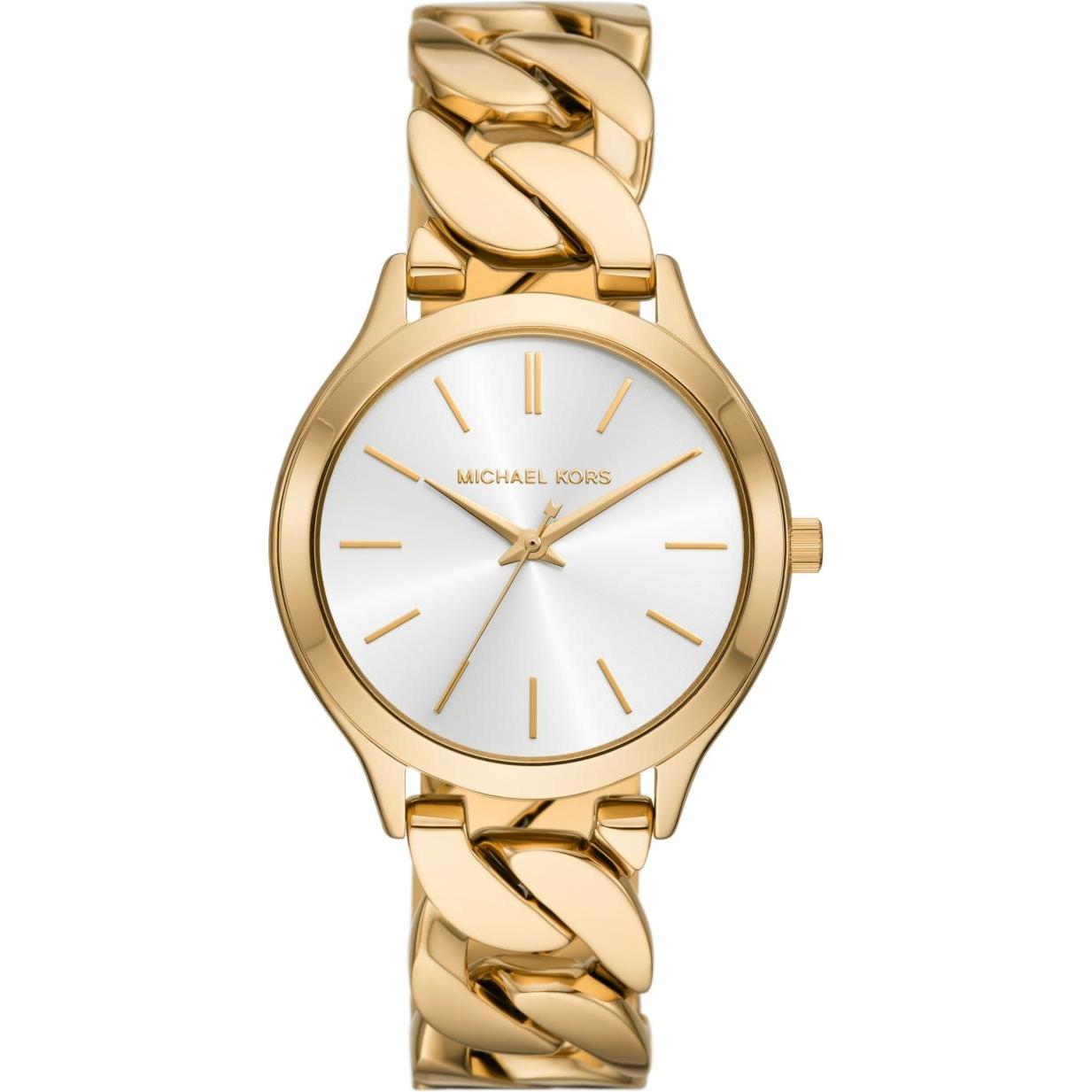 Michael Kors, Armbanduhr, Runway, Gold, (Analoguhr, 38 mm)