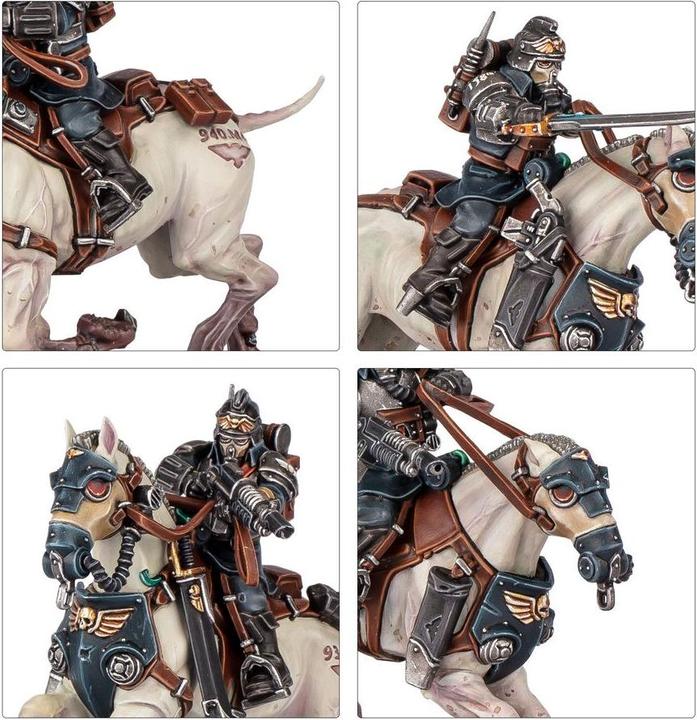 Actual product image Games Workshop Warhammer 40k - Astra Militarum Cavaliers de Krieg (Plastic)