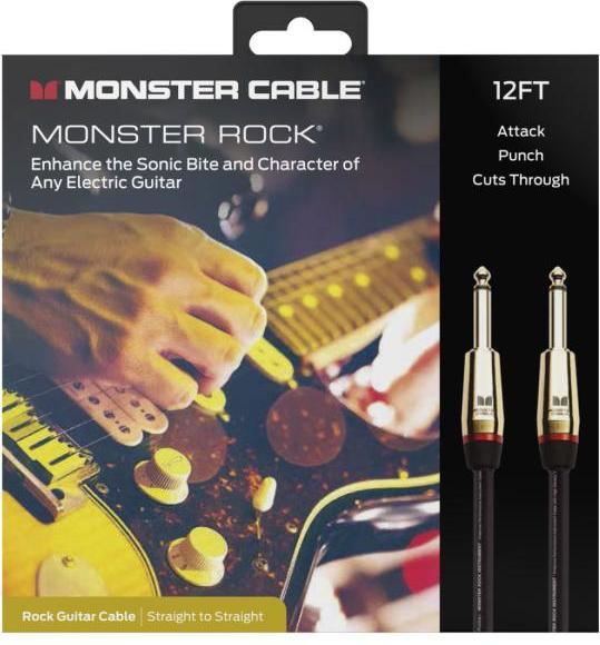 Actual product image Monster Prolink Rock (3.70 m, 6.3mm jack)