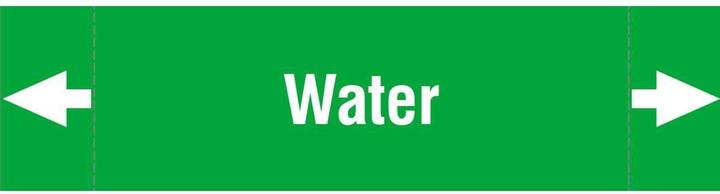 Produktbild Brady ISO 20560 Pipe Markers - Water