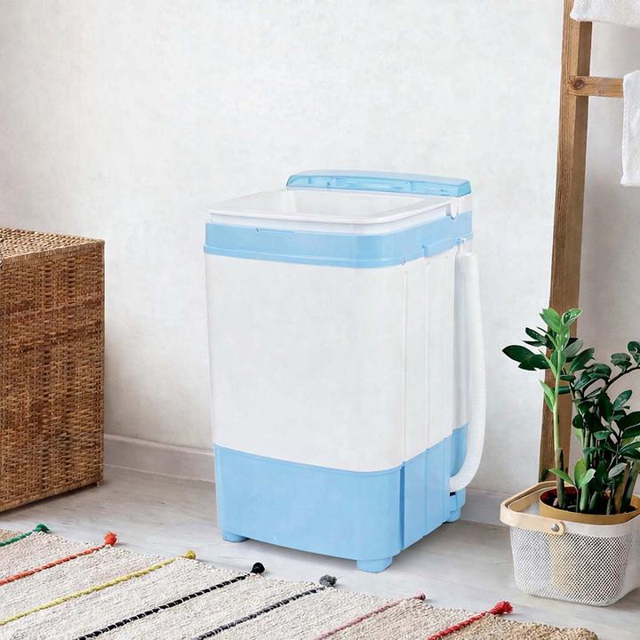 Actual product image Wiltec Portable Washing Machine 6 kg, Mini Washing Machine with Timer