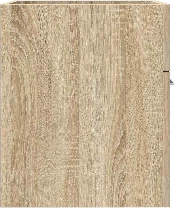 Image du produit VidaXL Armoire pour lavabo Chêne Sonoma 41x38,5x46 cm Matériau dérivé du bois