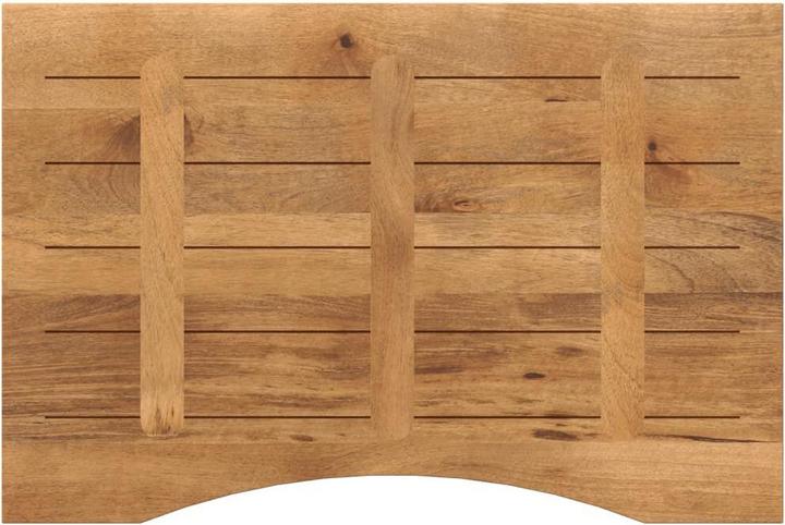 Image du produit VidaXL Plateau de bureau Plateau de table en bois avec évidement Bois massif Mango (100 x 60 x 2,5 cm)