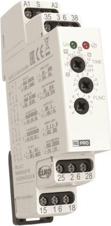 RS PRO Relais temporisé, 12 240V c.a. / V c.c.