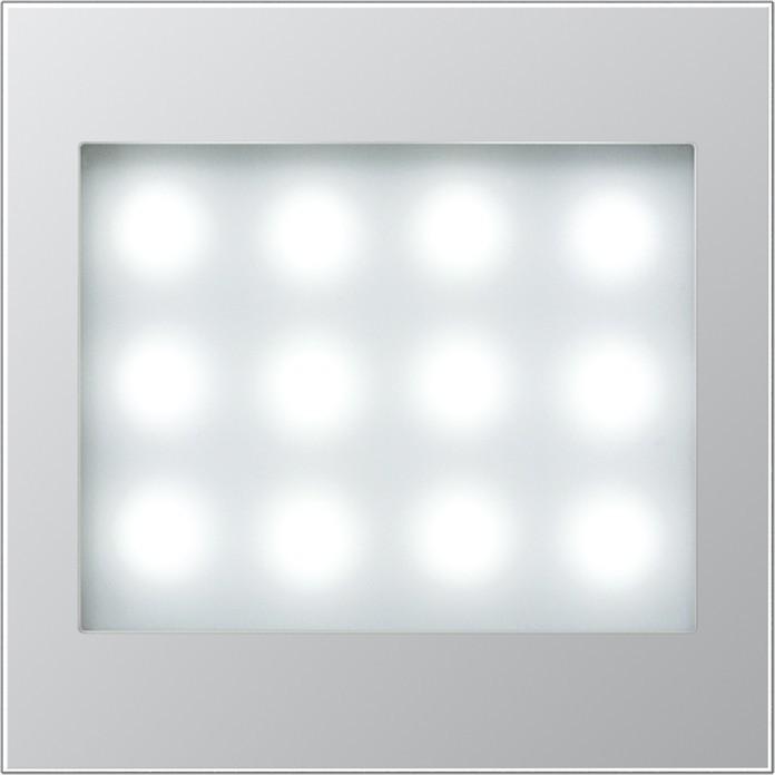 JUNG, Zubehör Schalterprogramm, LED-Beleuchtungseinsatz LS AL2539LEDLW-12