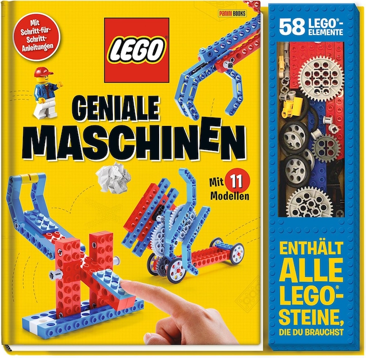 Produktbild Panini Lego Geniale Maschinen: Mit 11 Modellen (Deutsch, Anita Weinberger-Schwendenwein, Panini, 2018)