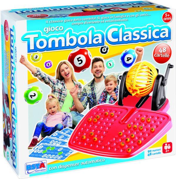 Rs Toys Tombola classica 48 cartelle con dispenser automatico