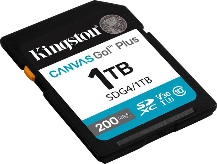 Produktbild Kingston Card Canvas Go Plus SDG4 (1000 GB, SDXC, U3, UHS-I)