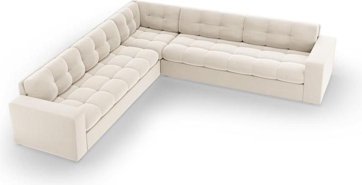 Immagine prodotto CXL by Christian Lacroix Divano angolare simmetrico in velluto, "Yohan", 5 posti, 236x236x72 Realizzato in Europa (Divano ad angolo)