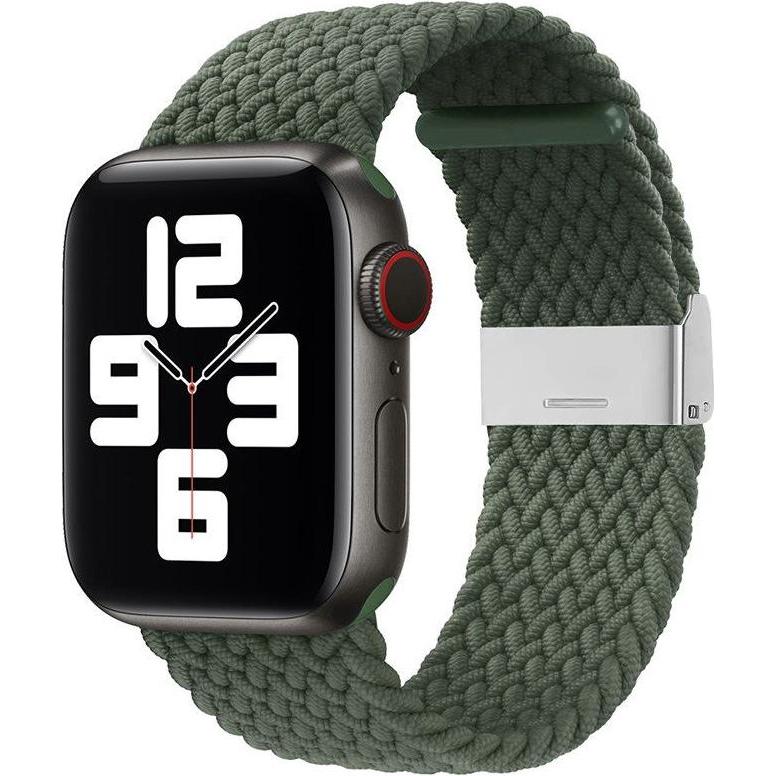 Hurtel Armband aus Stoff für die Watch 9 / 8 / 7 / 6 / SE / 5 / 4 / 3 / 2 (41 mm / 40 mm / 38 mm), geflocht (3, 4), Uhre...