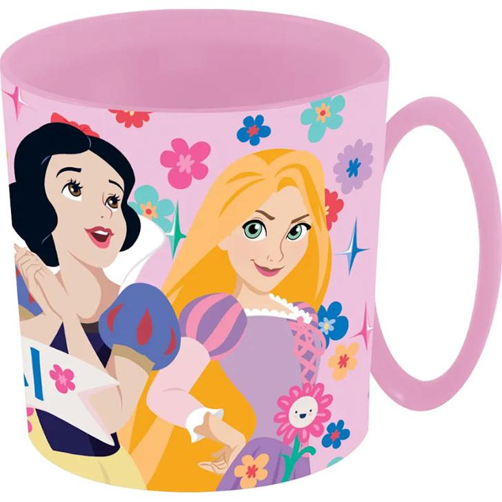 Stor Disney Princesses 390ml Reusable Plastic Microwavable Tumbler, Tazza, Multicolore