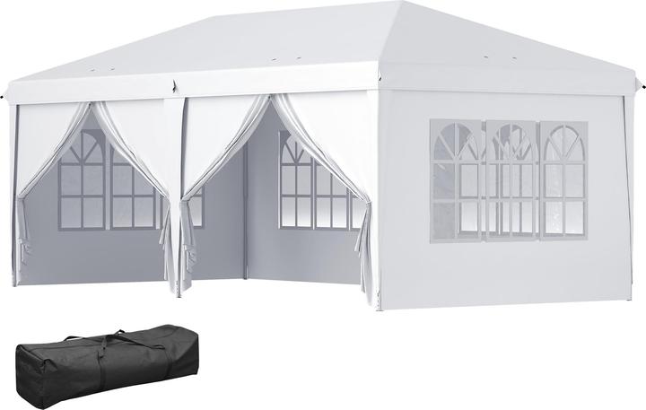 Actual product image Outsunny Folding pavilion (585 cm, 295 cm)