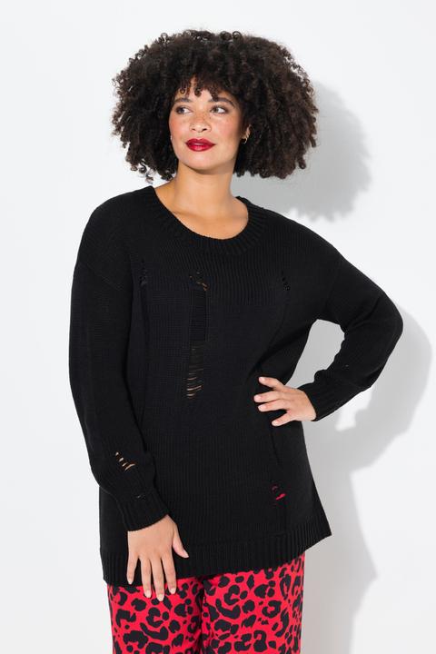 Immagine prodotto Angel of Style Pullover, Loose Fit, Destroyed-Look (46, 48)