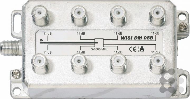 Actual product image WISI Distributor DM 08B 8-fold only BK (1 x)