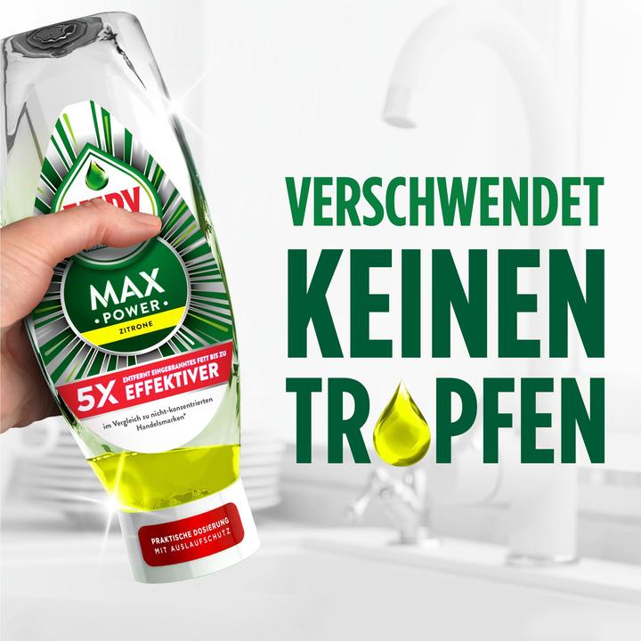 Actual product image Fairy Max Power Lemon (Liquid)