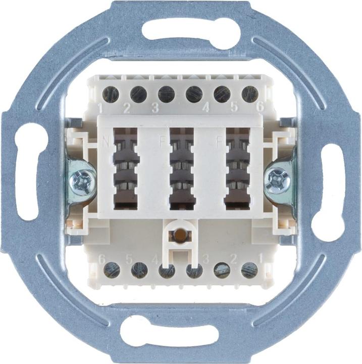 Actual product image Shiverpeaks S/CONN maximum connectivity Telephone connection socket TAE NFN, without cover, flush-mounted