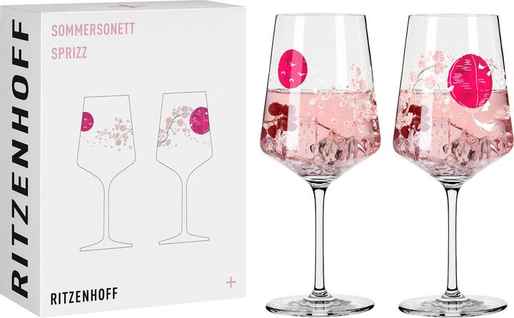 Produktbild Ritzenhoff 2er-Set Apéritif-Glas Sommersonnett Sprizz (5.44 dl, 2x, Aperitifgläser)