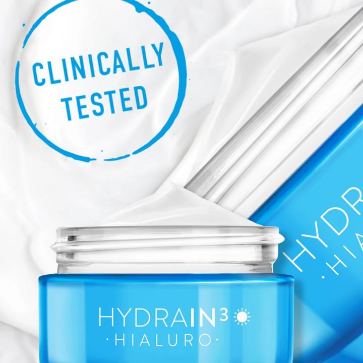 Actual product image Dermedic Deep moisturising face cream SPF 15 Hydrain3 Hyaluro 50 ml (50 ml, Day cream)