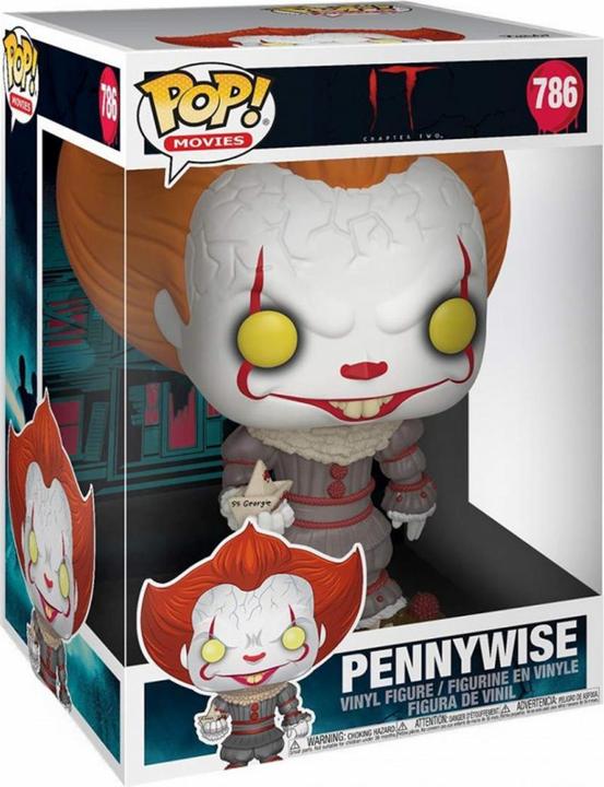 Actual product image Funko POP! - Stephen King's It 2: Pennywise with Boat - Super Sized