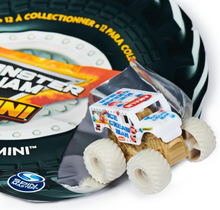 Actual product image Spin Master Monster Jam Mini Gold Dragon Mystery