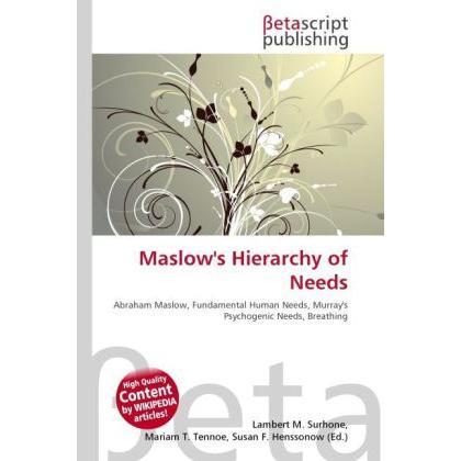 Thumbnail - Maslow's Hierarchy of Needs, Sachbücher
