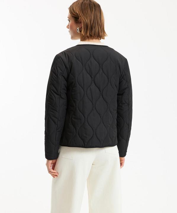 Actual product image La Redoute Collections Light quilted jacket with press studs (36)