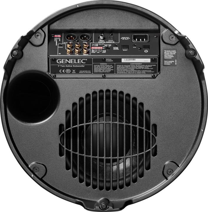 Produktbild Genelec Subwoofer F Two – 150 Watt, Schwarz (1 Paar, 150 W)