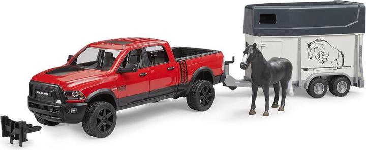 Produktbild Bruder Dodge RAM 2500 mit Pferdeanhänger