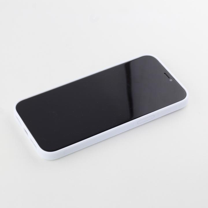 Actual product image PhoneLook Cover Silicone white Valentine 2023 minimalist hearts (Apple iPhone 12 Pro Max)