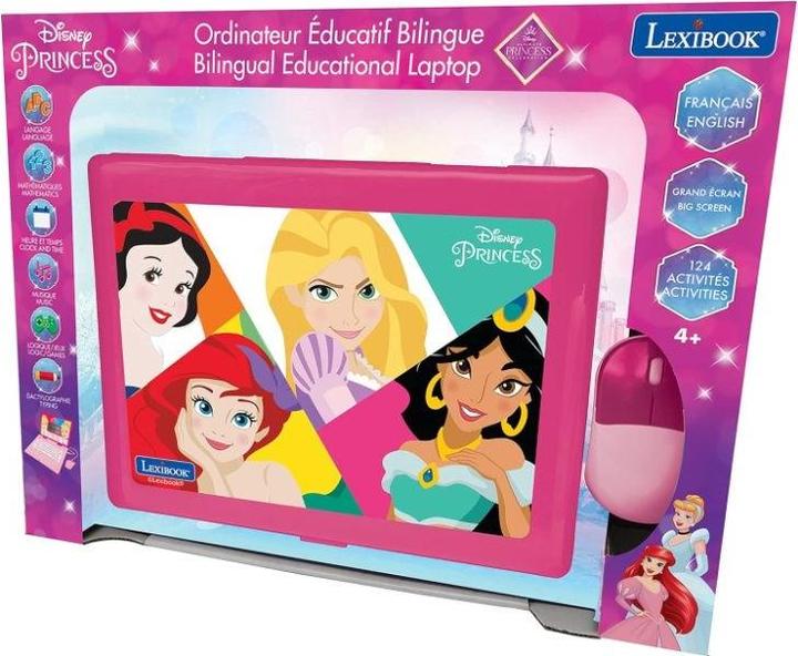 Immagine prodotto Lexibook Computer didattico Disney Princess - Portatile educativo bilingue - 124 attività DE/EN (Tedesco, Inglese)